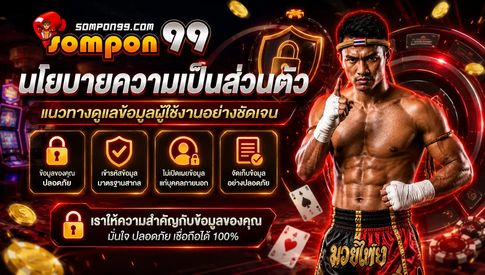 นโยบายความเป็นส่วนตัว sompon99 แนวทางดูแลข้อมูลผู้ใช้งานอย่างชัดเจน