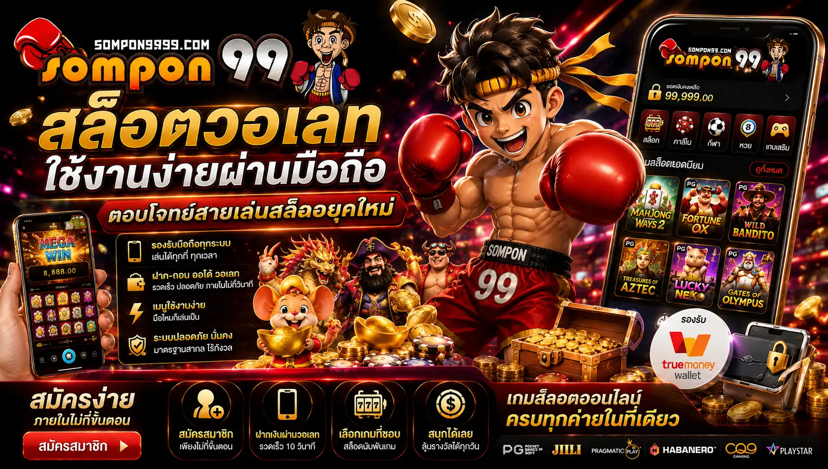 สล็อตวอเลท ใช้งานง่ายผ่านมือถือ ตอบโจทย์สายเล่นสล็อตยุคใหม่